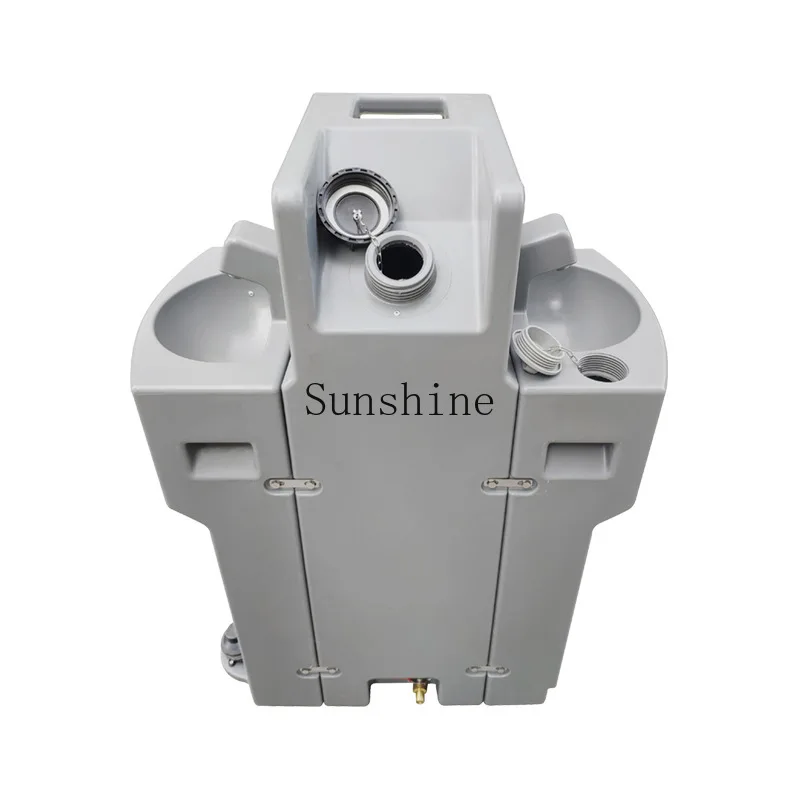 Portable mobile single and double sink integrated plastic intelligent sensor