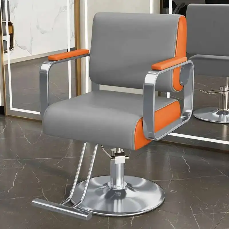 

Metal Recliner Facial Barber Chairs Professional Barbershop Swivel Chair Makeup Sillas De Barberia Beauty Salon Furnitures