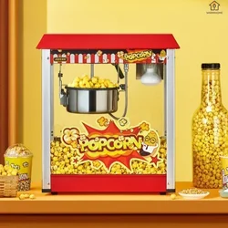 fully automatic Popcorn machine Stainless steel body commercial ball-shaped butterfly electric heating popcorn machine