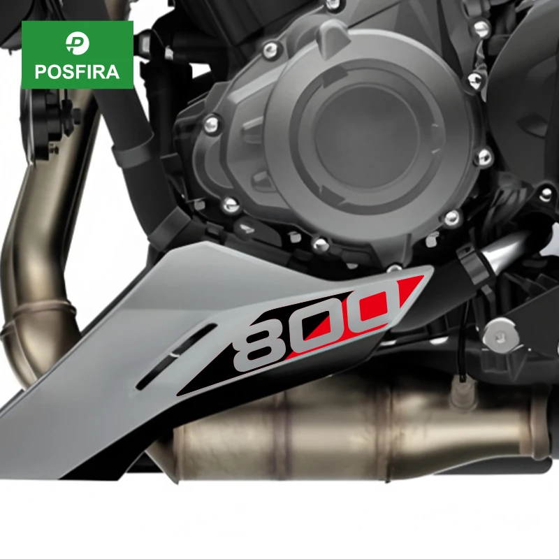 

POSFIRA Motorcycle Base Protection Cover Sticker Vinyl Decals for Triumph Trident 800 2026 Motorbike Decoration Accessories