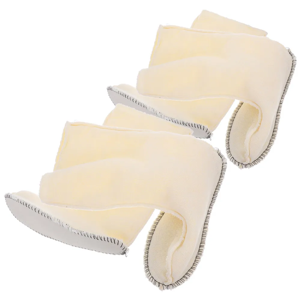 2Pairs Rain Boot Liners Enhanced Insulation Cloth Lined Boot Liners for Women Men Walking Work Winter Outdoor Rain Boots Liner
