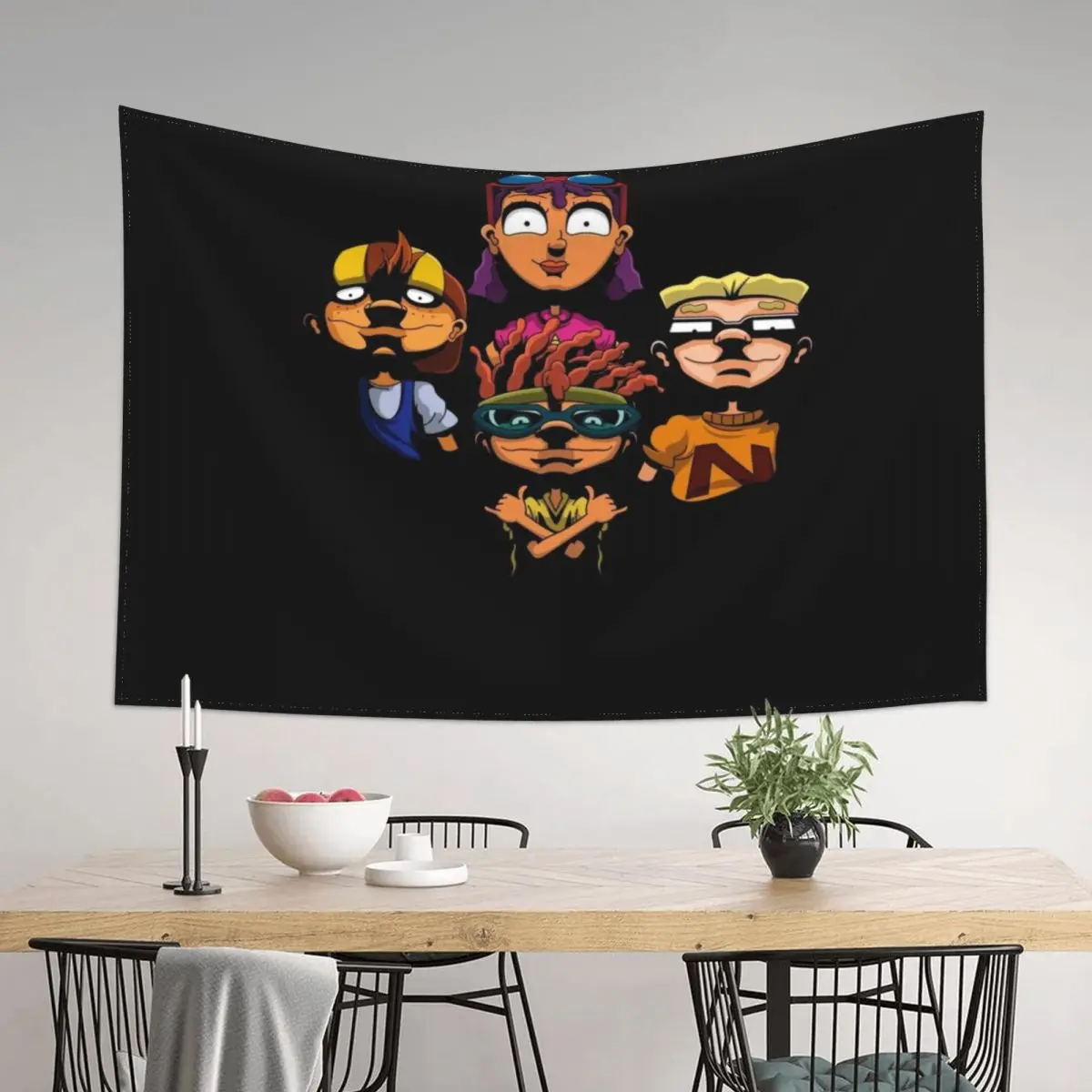 

Bohemian Power Tapestry Bedroom Decor Aesthetic Decoration For Rooms Tapestry