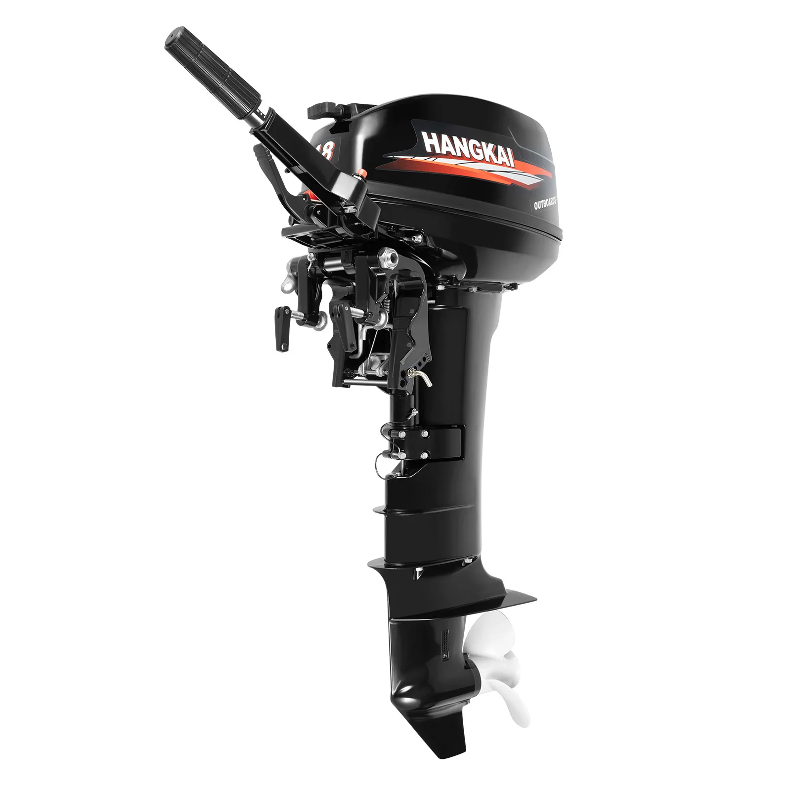 246CC 13.2kw 18HP Outboard Motor Engine 2 Cylinder Water-cooling CDI Ignition 4500-5500 RPM Outboard Engine