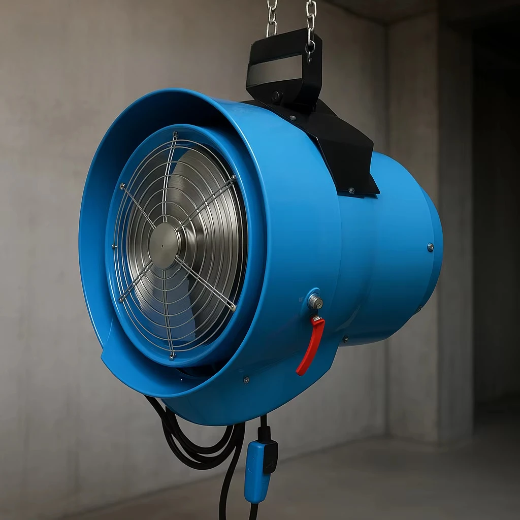 Defogger for poultry and humidifier for warehouses with large capacity fan bladeless water cooling fan