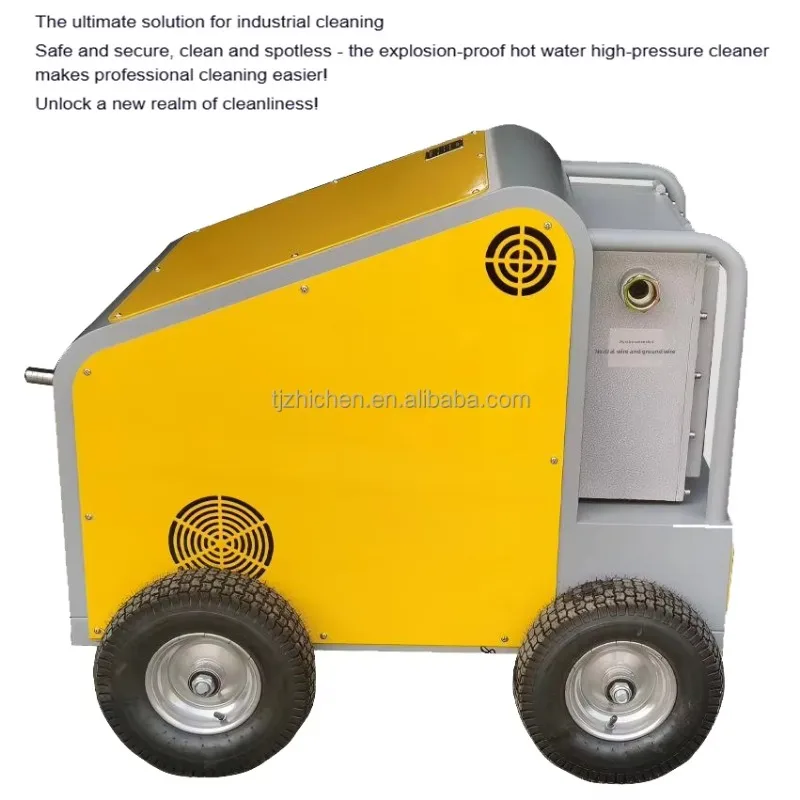 BT4 Certified Explosion-proof High Pressure Cleaner With Hot Water 200Bar New Residue Free Degreasing Machine