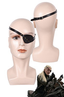 Prince Daemon Aemond Cosplay Costume Accessories Pirate Single Eye Patch Adult Men Role Play Eye Mask For Medieval Disguise Male