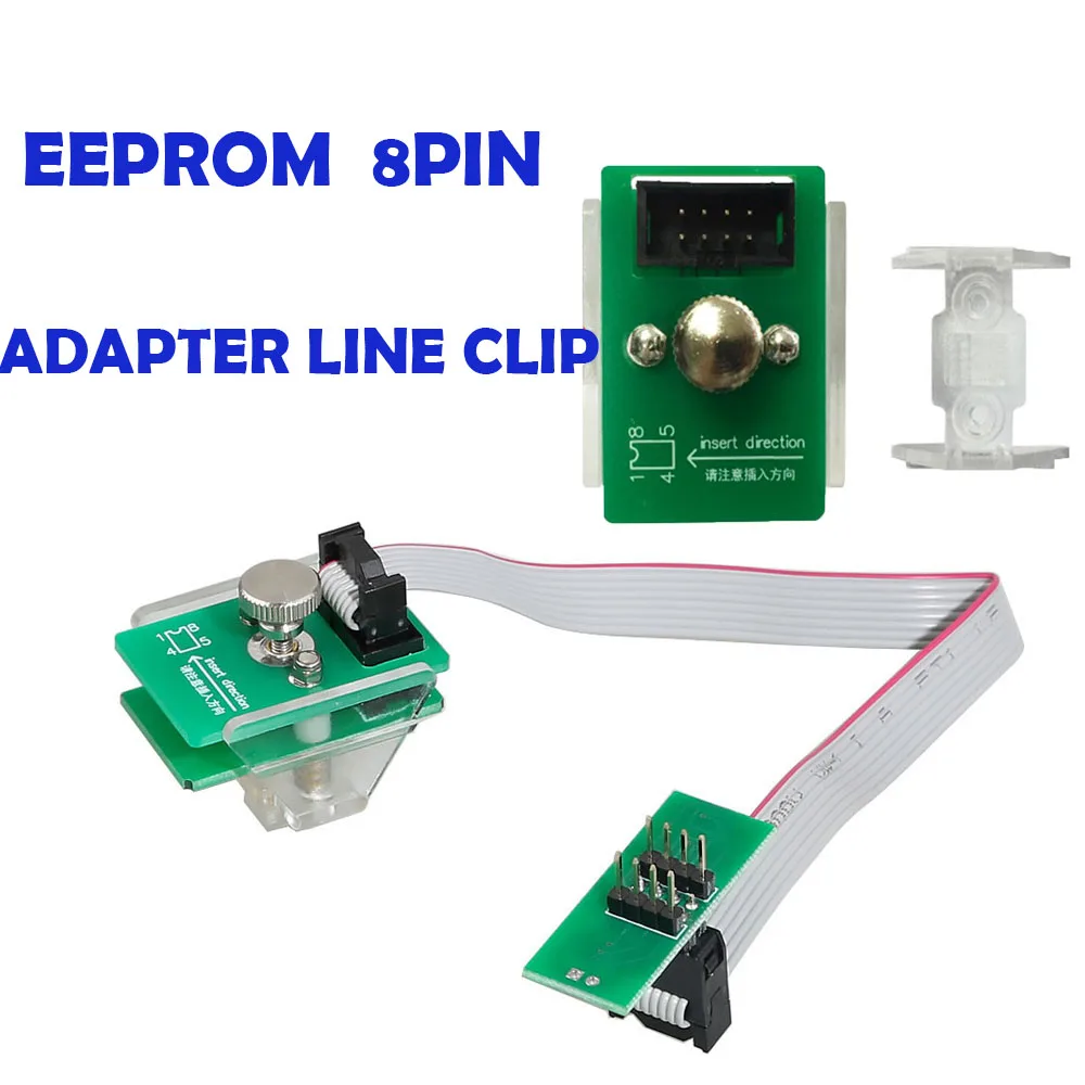 

For XPROG For UPA For Orange For CG PRO For iProg 8Pin SOIC8 SOP8 Test Clip EEPROM Adapter Socket Supports 9S12 MCU Programming