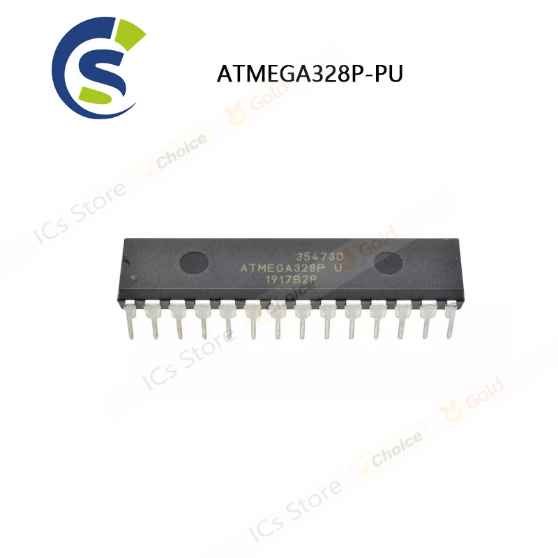 5-10PCS  100% New ATMEGA328P-PU ATMEGA328 ATMEGA328P ATMEGA328P P U DIP-28 Chipset