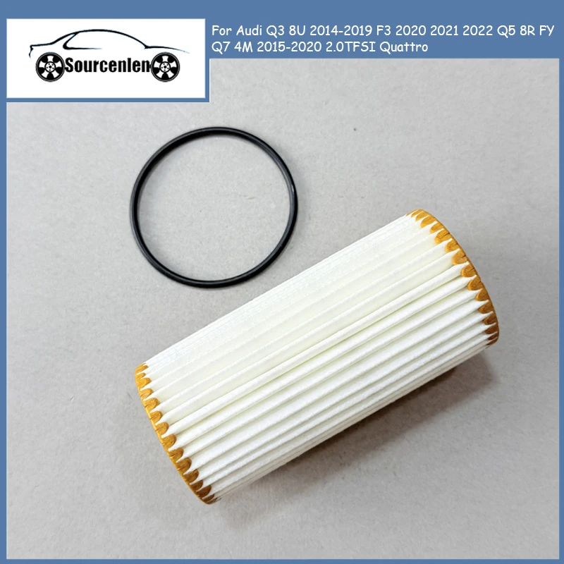 

06L115562B Oil Filter For Audi Q3 8U 2014-2019 F3 2020 2021 2022 Q5 8R FY Q7 4M 2015-2020 06L115466C 2.0TFSI Quattro
