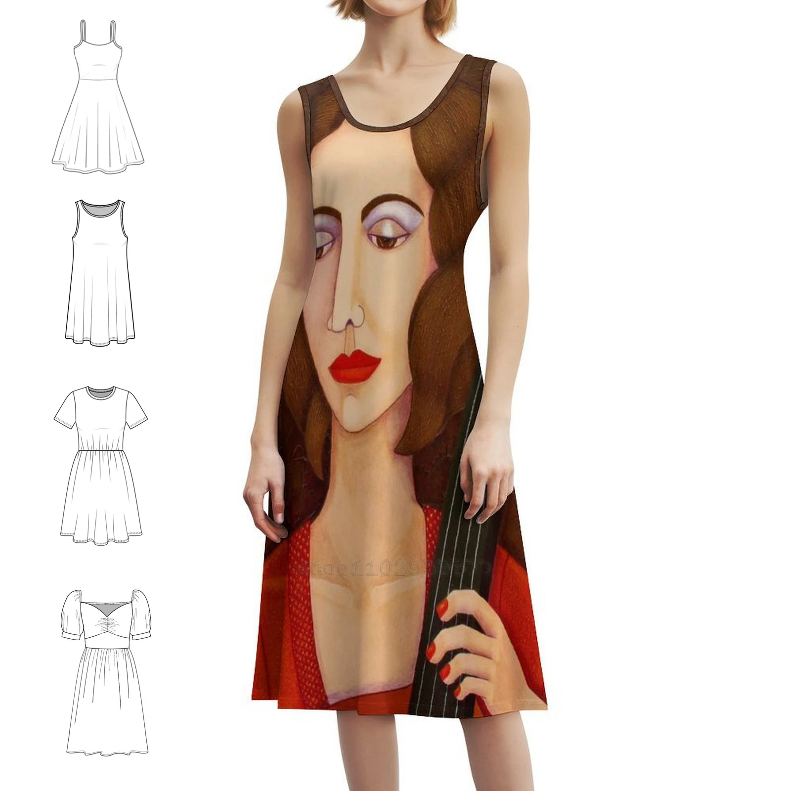 

Guilhermina Suggia Sweetheart Neckline Dress Elegant Summer Party Dress For Women Guilhermina Suggia Woman Cellist Womens