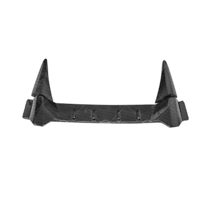 

For Ford Mustang 2015+ Carbon Fiber Rear Roof Spoiler Tail Wing Trunk Lid Boot Cover Splitter Body Kit Car Accessories