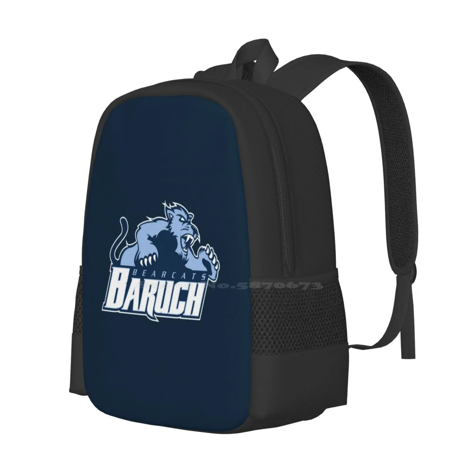 The Baruch Bearcats Bag mochila para hombres, mujeres, niñas, adolescentes, Baruch, Bearcats, equipo deportivo de atletismo, Gameday Fun Cool Sports