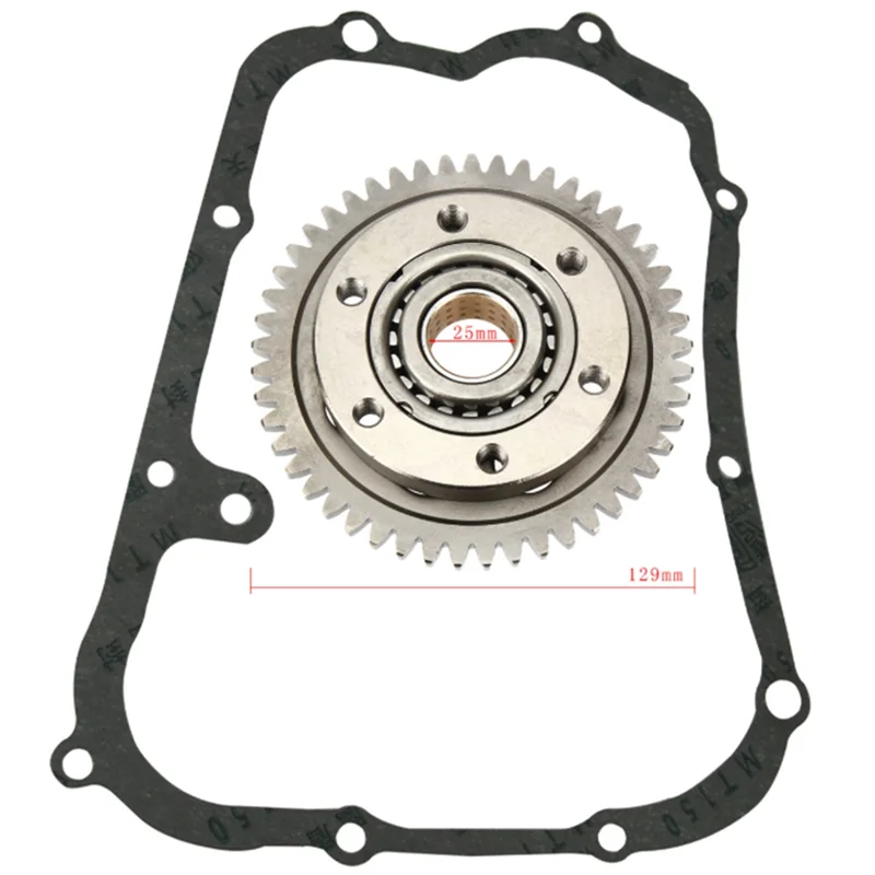 A11M-Bearing Overriding Clutch Starter Clutch One Way For Linhai Bennch XY400 UTV ATV Buggy 260 300 400 LH300 XY300UTV 23706