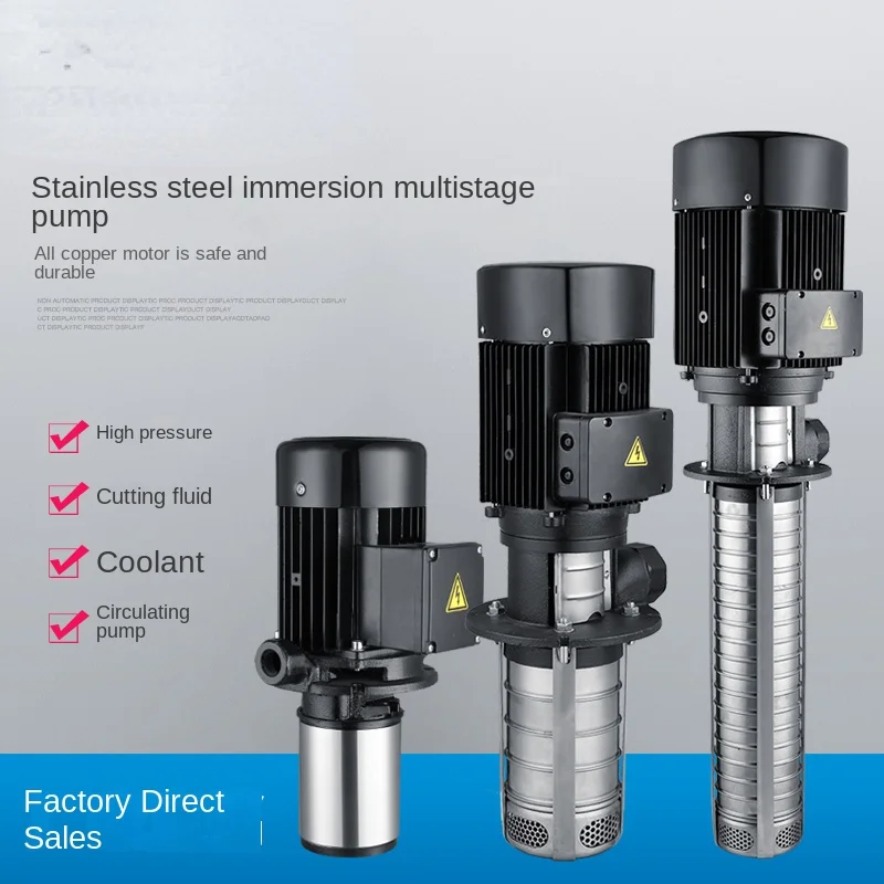 

Stainless Steel Immersion High Pressure Machining Center Machine Tool Oil Pump Punching Filings Flushing Cooling Circulating