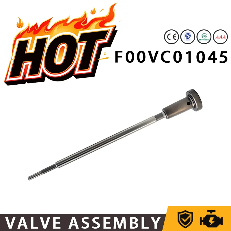 Diesel Valve Component F00VC01045 For Engine Common Rail Fuel System For 0445110095  Common Rail Injector  YJ1633
