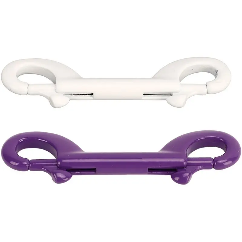 DTEN-For Diving Quick Release Spring Hooks Bolt Snaps Double Ended Hook 90Mm Stainless Steel Double Headed Hook