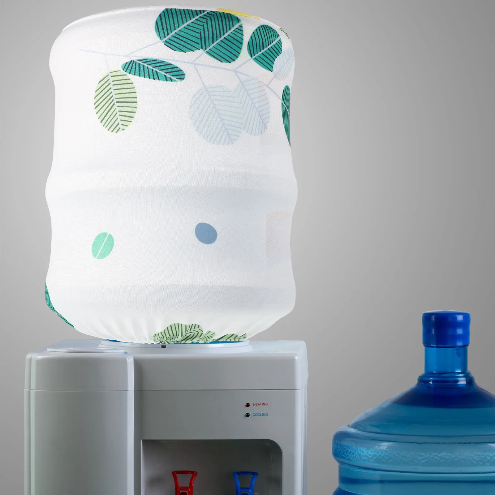 

Water Dispenser Elastic Dust Cover White Protector Sleeve Fits Most Barrels Home Office Use Dust Cover