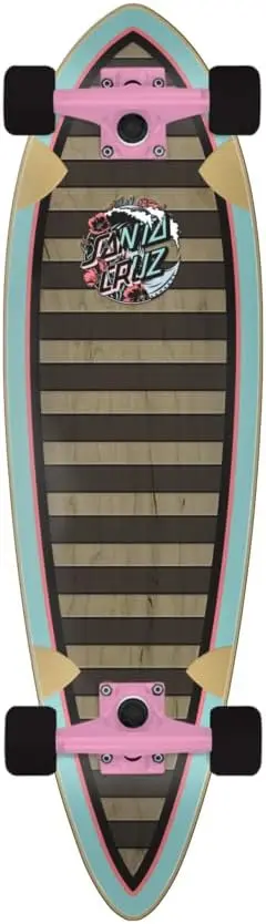 Cruz Longboard Wave Dot Splice Pintail 9.20