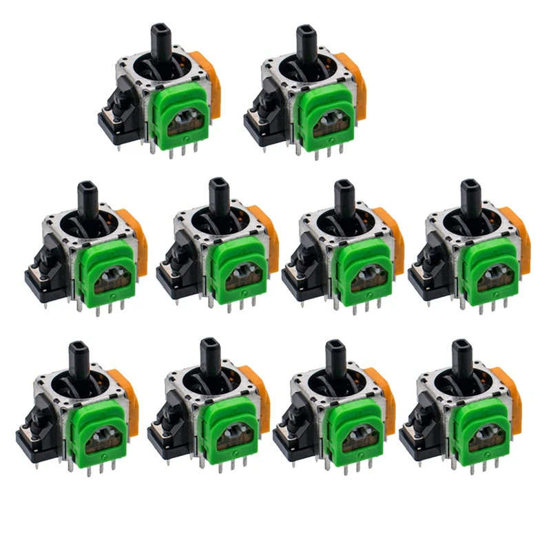 10PCS For  One/Series S Hall Electromagnetic Joystick Potentiometer Adjustable Electromagnetic IC Joystick Spare Parts