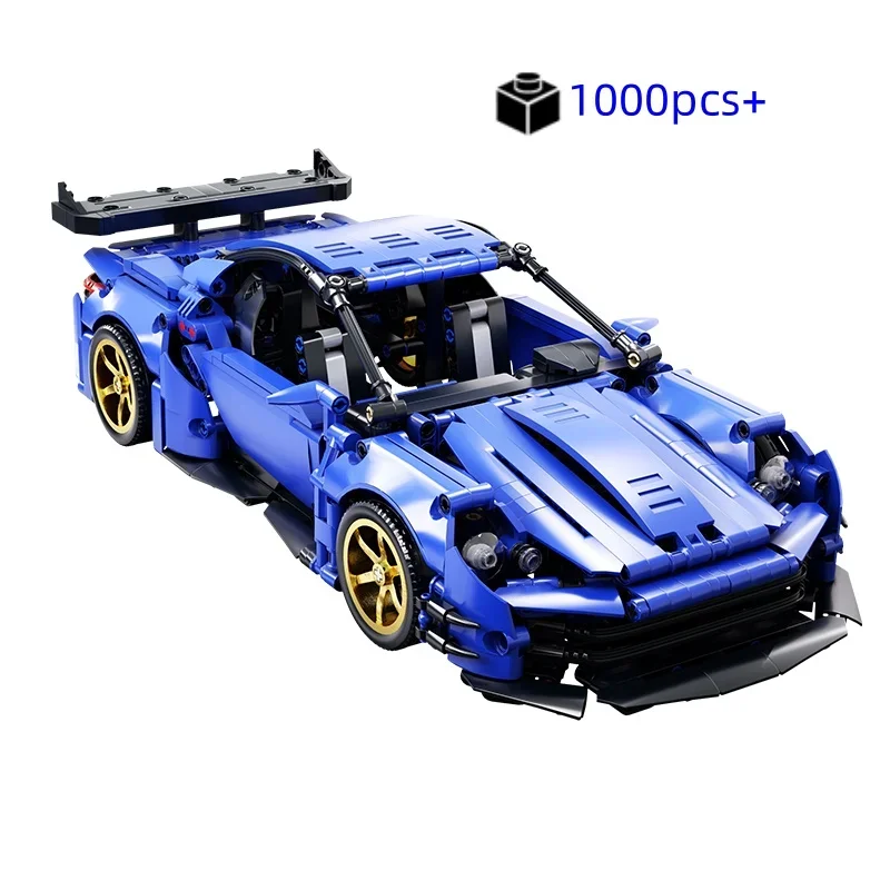 

1000PCS+ Technical Sports Car Building Blocks Racing Vehicle Bricks Desktop Decor Model Assembly Toys Birthday Gift For Kids