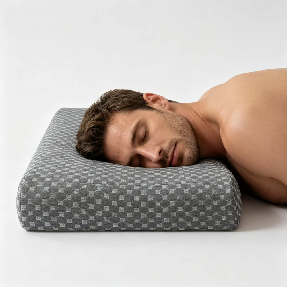 Thailand Natural Latex Pillowwith Pillowcase  Adult Pillow Core Massage Pillowcore Gift Children's Bedroom Decor Home Textiles