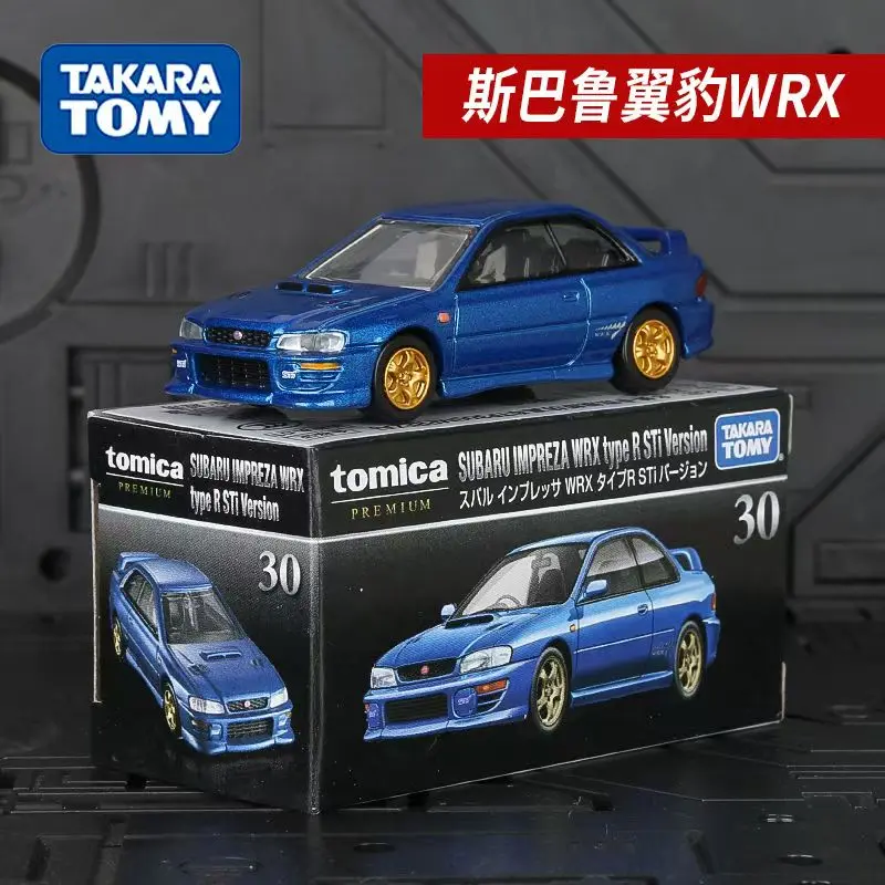 تاكارا تومي توميكا نموذج مميز صغير سوبارو امبريزا WRX نوع R STi نسخة TP30 دييكاست ألعاب مصنوعة من خليط معدني تماثيل خيالية هدية