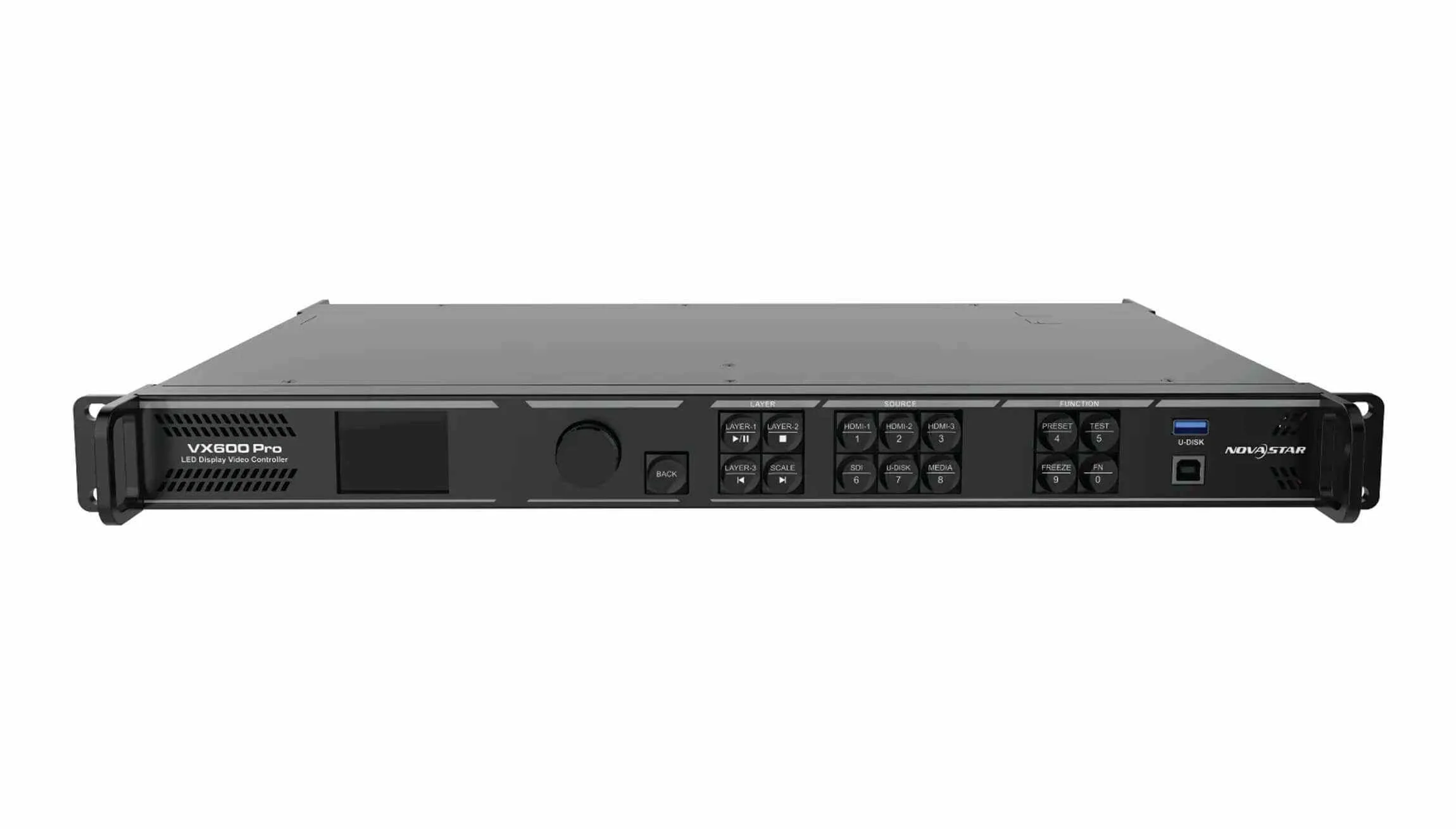 Novastar VX600 Pro All-in-One Video Processor 6 Ethernet Ports Low Latency 4K LED Display Controller for Rental Stage