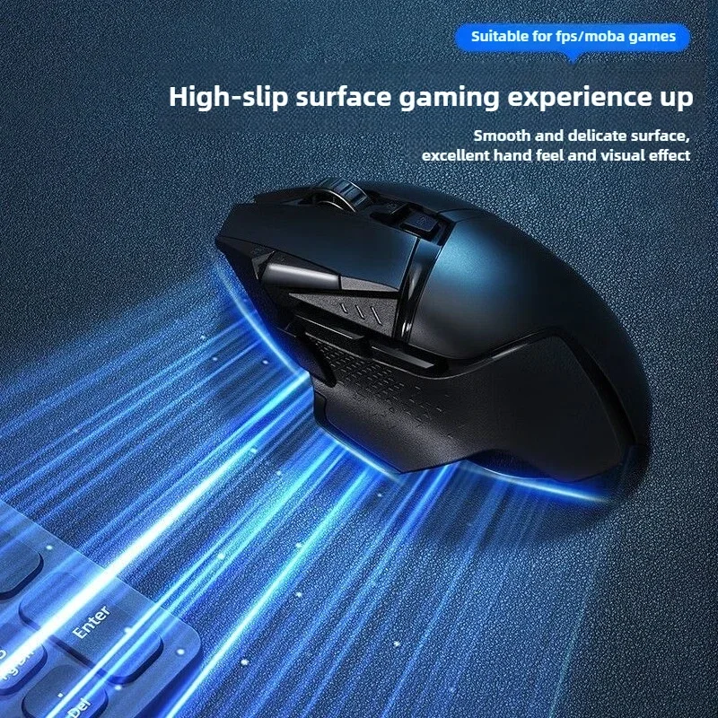 Ultra-Smooth Wear-Resistant PTFE Skates For Logitech G502 LIGHTSPEED， Esports Feet For Wired & Wireless Mouse