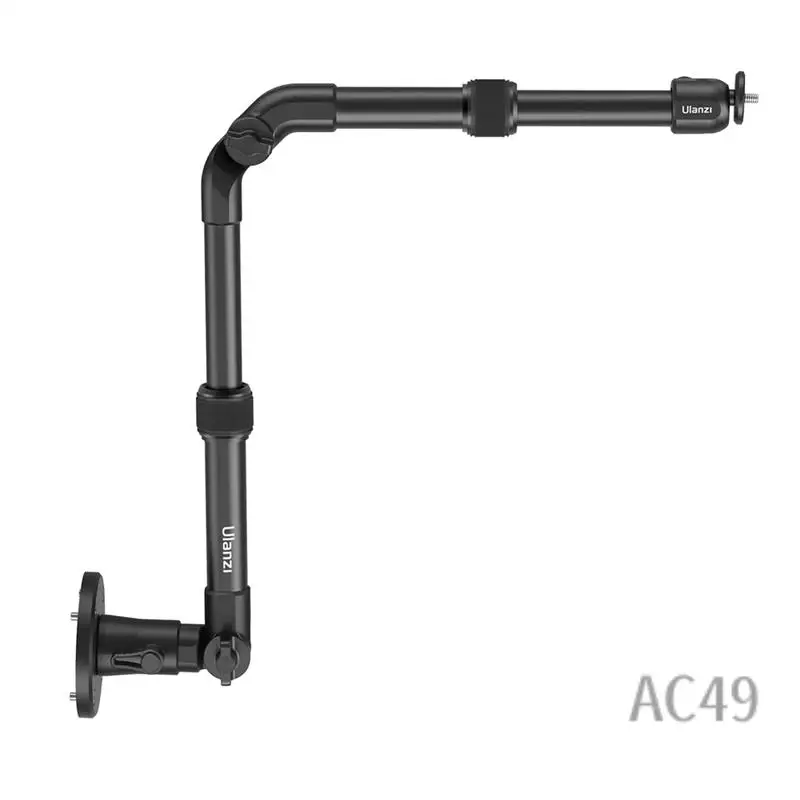 

C9-Ulanzi ZJ04 Heavy Articulated Magic Arm Camera Wall Mount With 1/4" Ball Head For DSLR, Live Streaming