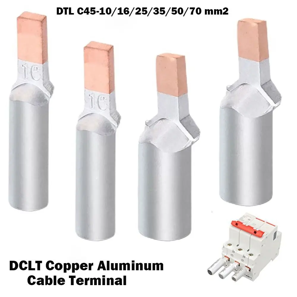 Wire Joint Copper Coppe Terminal Non-Insulated Small Cable Wire Connector Terminal Lug Wire