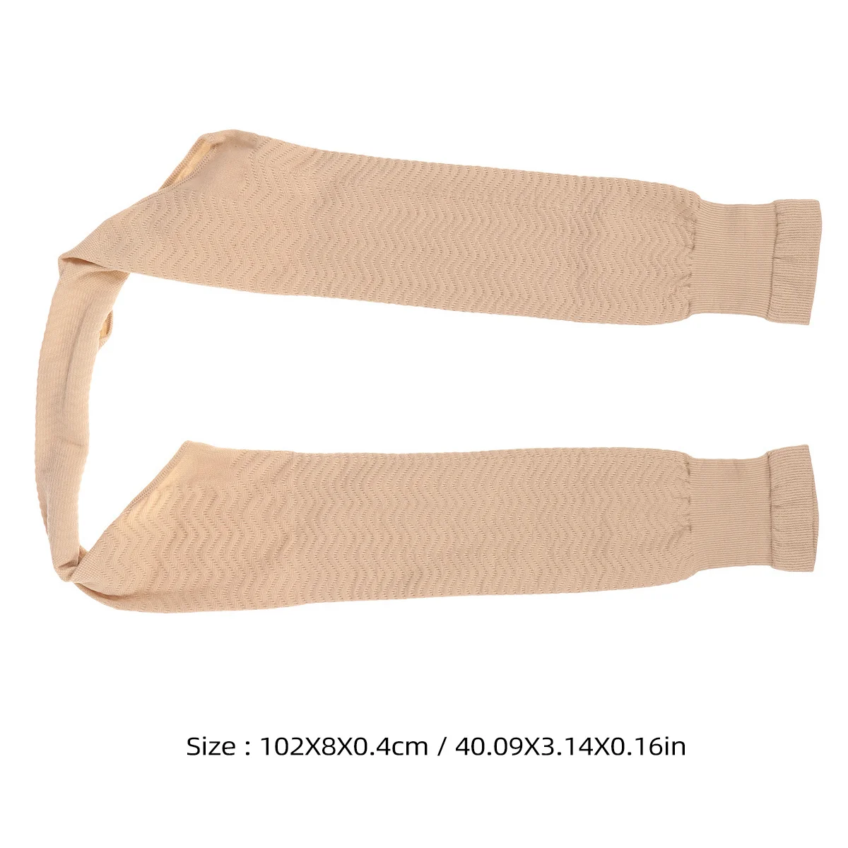 

Seamless Slimming Arm Shaping Sleeves Skin Color 32Cm Length 36-43Cm Shoulder Chinlon Elastic Smooth Arm Shaper Women