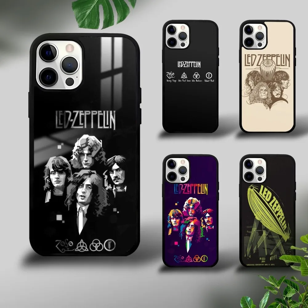 Band L-Led Z-Zeppelin Cool Phone Case For iPhone 16 15 14 13 12 11 Pro Xs Max Mini Plus Celulares Hard Funda