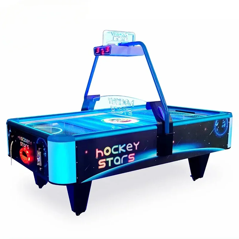 Indoor Sport Game Air Hockey 2 Players Coin Operated Tablet Air Hockey Game Machine For Amusement Center