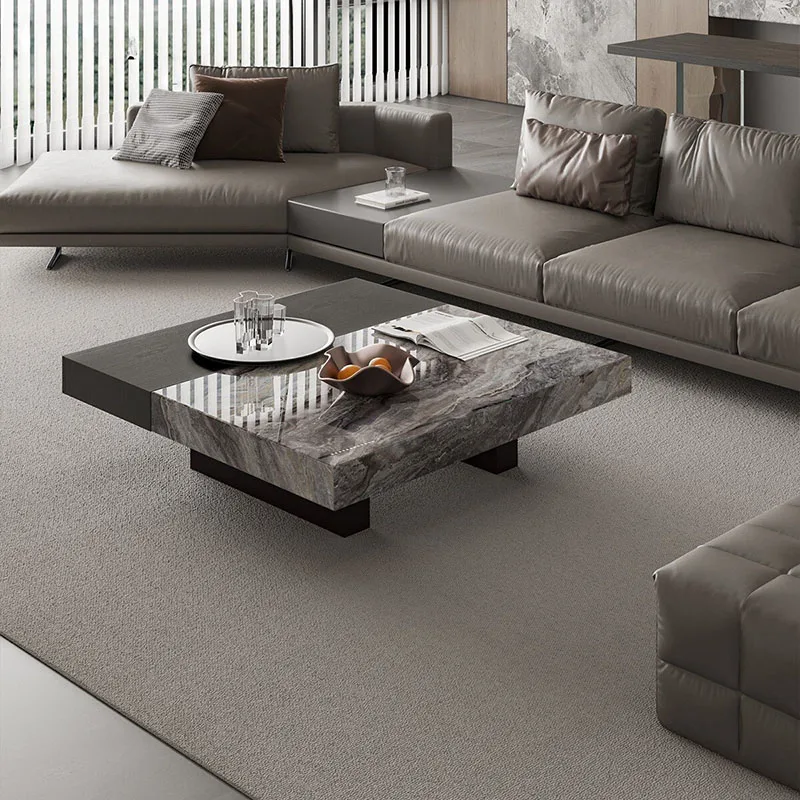 Nordic Modern Coffee Table Living Room Designer Simple Aesthetic Coffee Table Center Minimalist Mesa Auxiliar Home Furniture