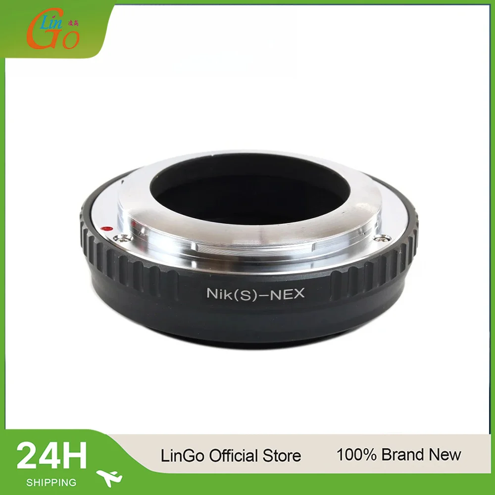 LinGo Camera Lens Adaper For NEX E-mount Camera NEX3/5/6/7/a5000/5100/6000/6300/6500