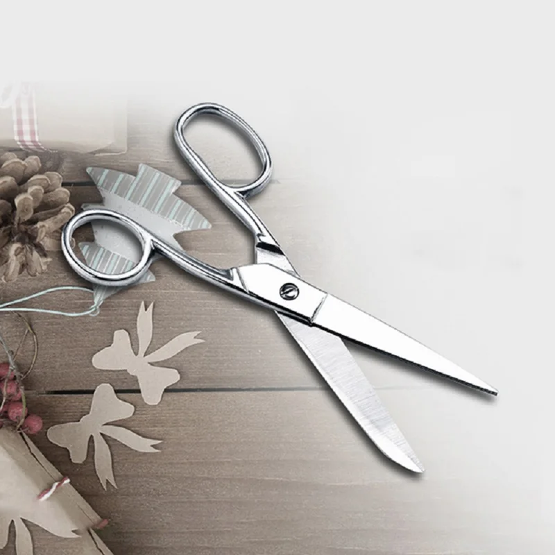 Clothing Scissors Stainless SteelSewing Scissors Fabric Cutter Tool DIY Household Tailor Scissors For Clothing Design