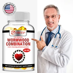 Wormwood Combination 700 Mg - Promotes Colon Cleansing and Detoxification