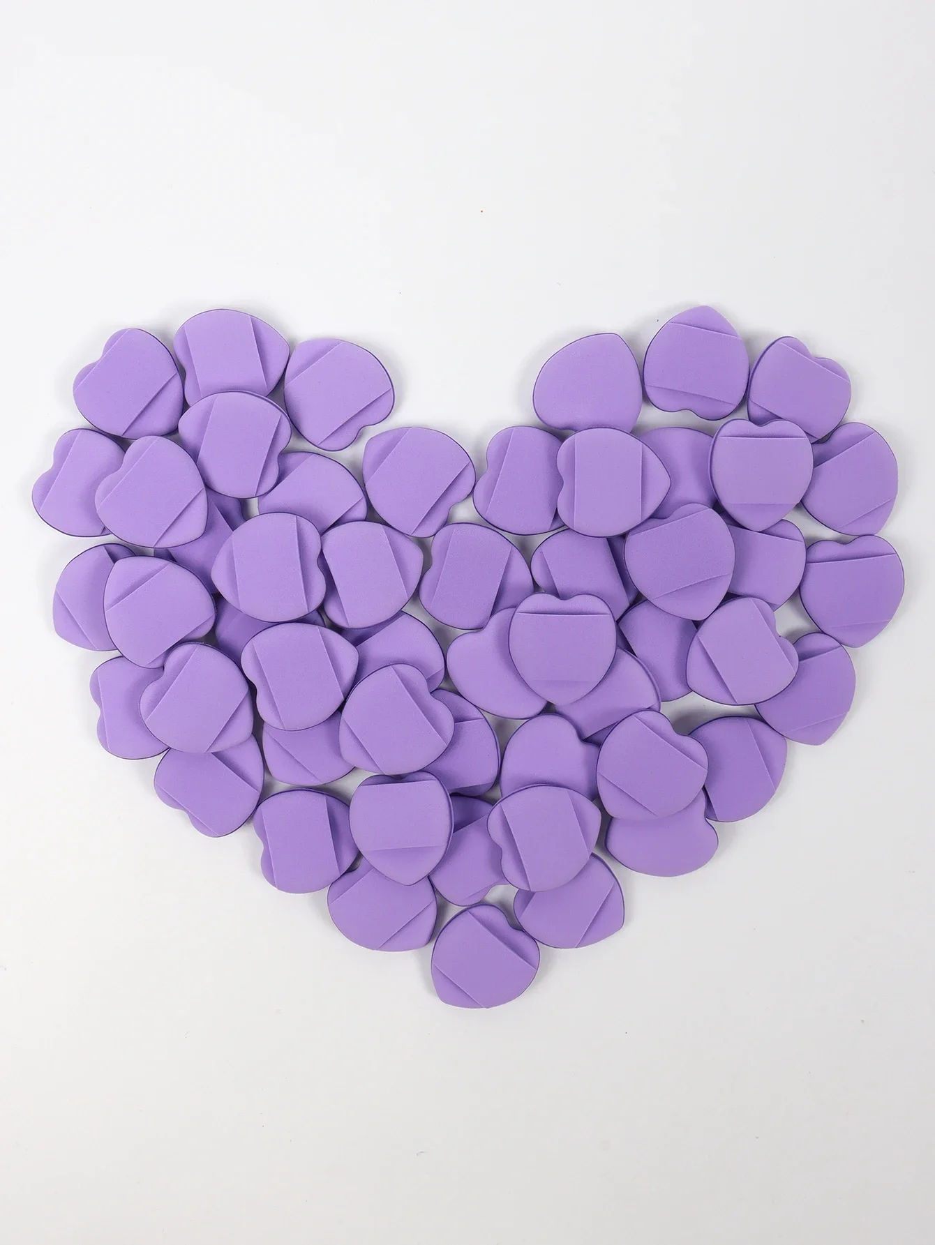 50 Mini Finger Cushions Air Cushion แป้งพัฟ,Latex และฟรีผสมฟองน้ํา Liquid Puff เป็น Foundation เครื่องสําอางค์ใช้ Make