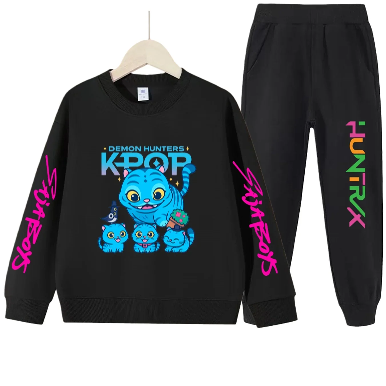 Ribbed Cuffs Kpop D… - image