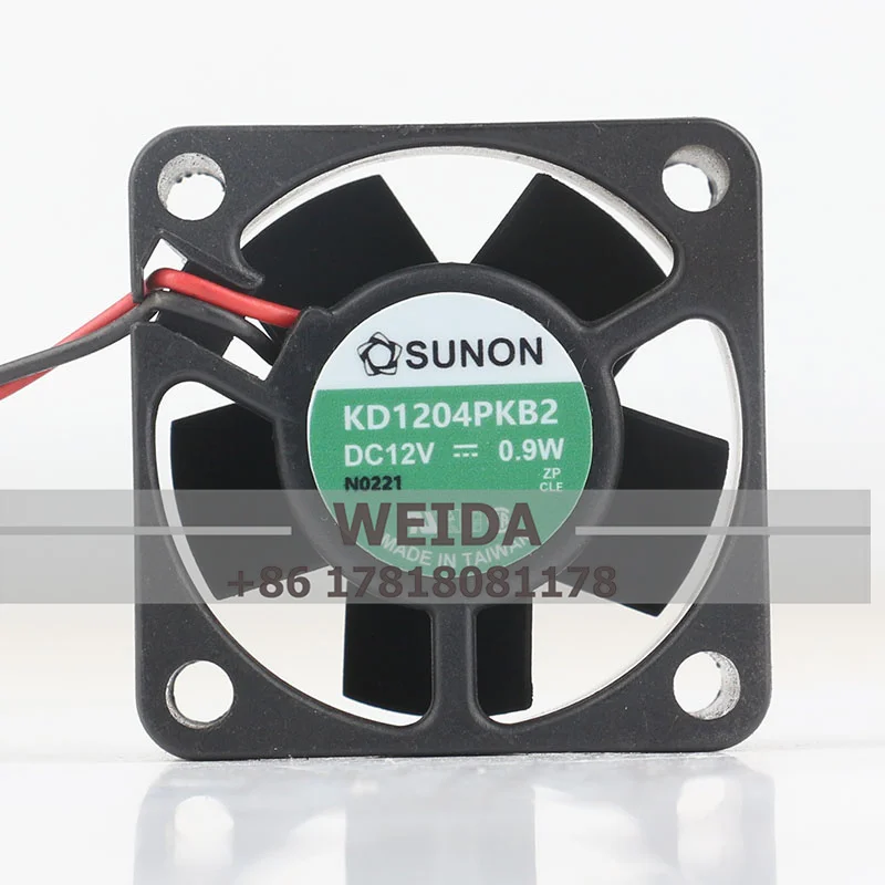 New original SUNON 40*40*20MM KD1204PKB2 DC12V 0.9W 4020 4CM switch axial flow quiet cooling fan