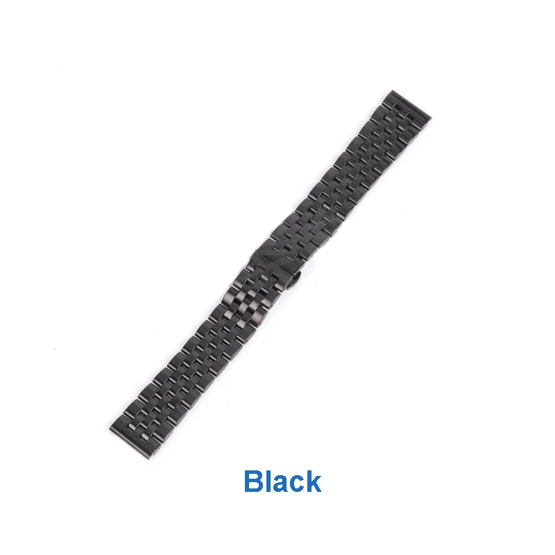 Robustes Uhrenarmband aus Edelstahl, 10–24 mm Breite, Ersatzarmband für Herren- und Damenuhren, Uhrenzubehör 6019. # – Detail 7