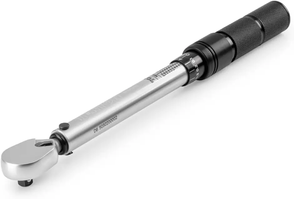 1/4 Inch Drive 90-Tooth Dual-Direction Micrometer Torque Wrench with Case (2-20 Nm) | TRQ50502