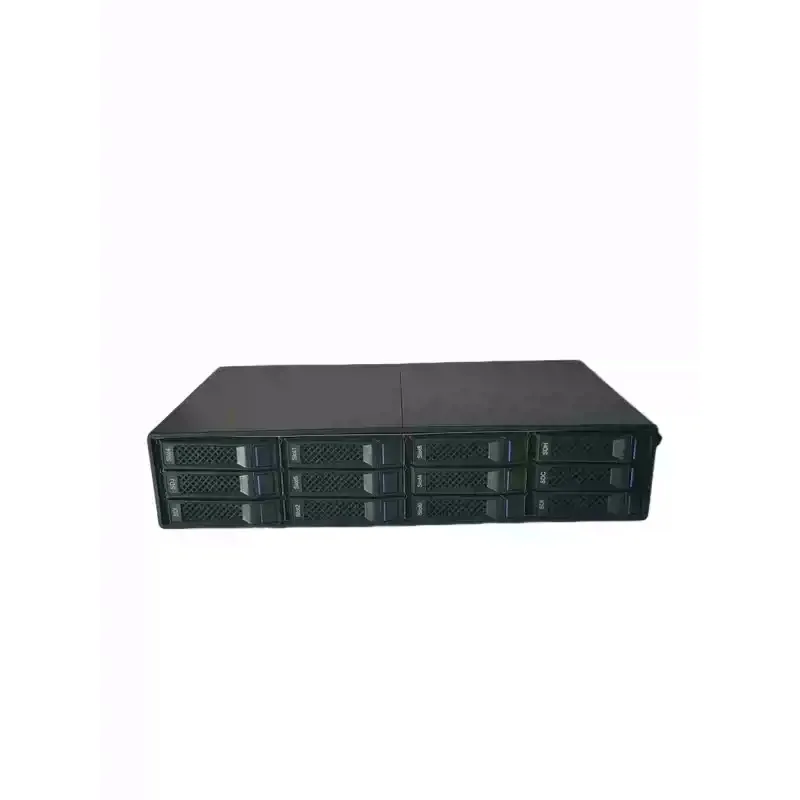 12-Disk hard disk expansion cabinet, external storage box nas 12g backplane, can be connected in series with multiple cages