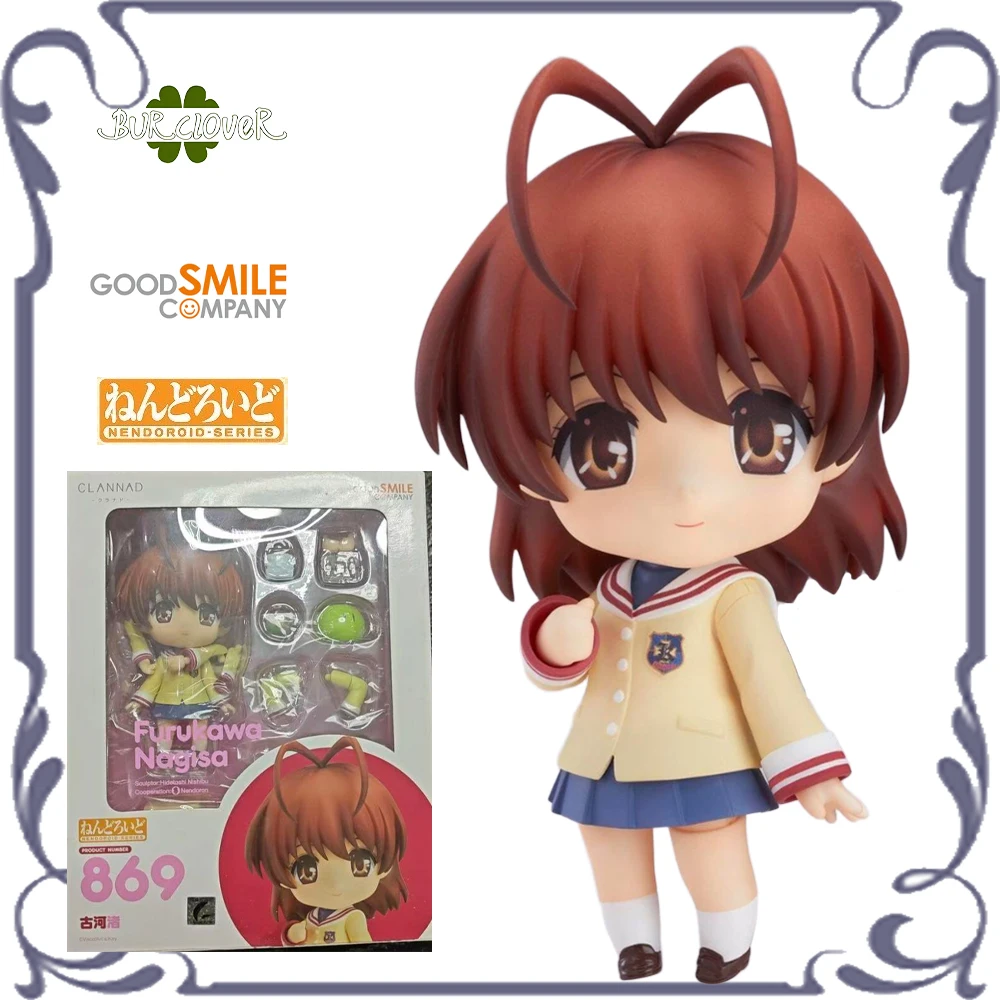 

Genuine Original GSC Nendoroid No.869 Furukama Nagisa Anime Character Figure Movable Model Children's toys Gifts In Stock