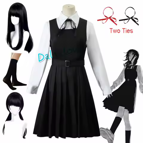 Anime Mitaka Asa Cosplay Costume JK Girls School Uniform Wig Yoru Cosplay Halloween Costume Men Women