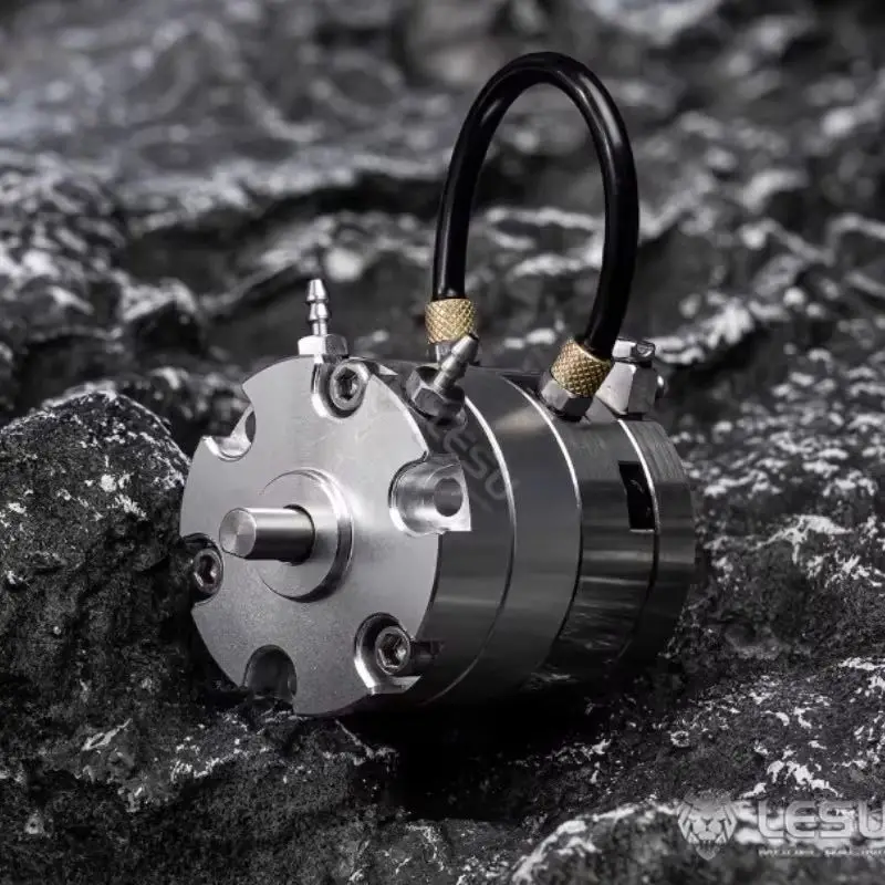 

LESU Model 1/14 RC Accessories 270° Hydraulic Rotary Motor Oil Slip Ring Spare for 1/14 RC Car Truck Model Parts