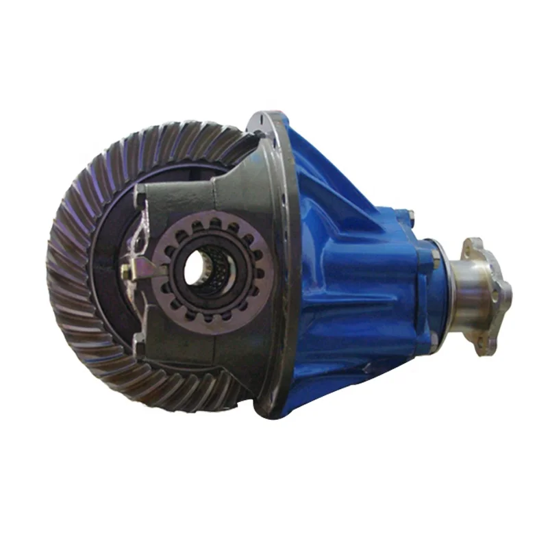 Rear Differential with 7/43 Ratio, 20CrMnTiH3 Steel Gear Set, 292mm Crown OD, Heavy Duty for Isuzu NPR Truck Replacement