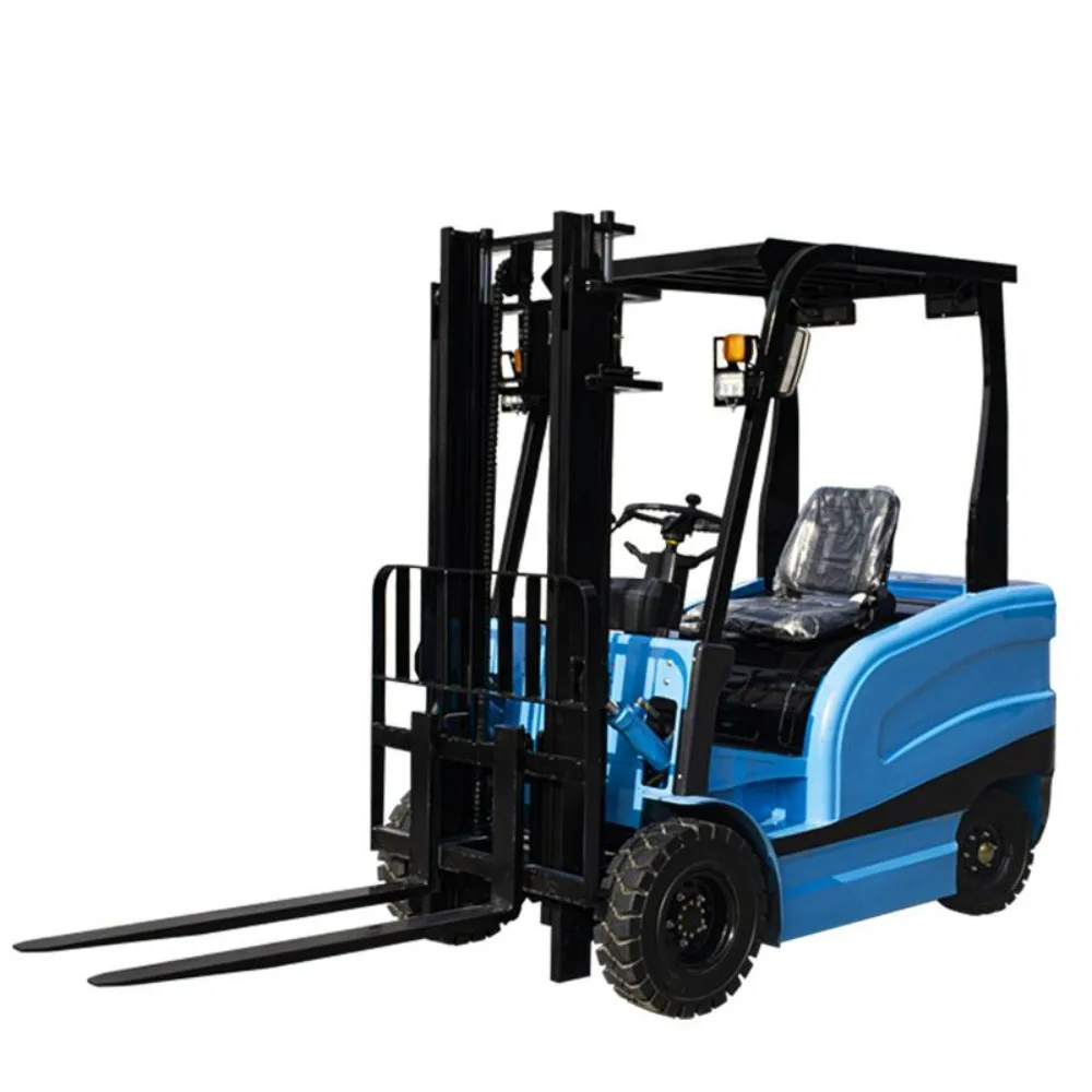 

Electric forklift small handling lifting loading and unloading truck