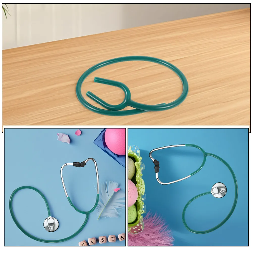 2Pcs Stethoscope PVC Soft Tubing Y-Tube Spare Parts Replacement for Diagnostic Repair Replacement Tubing for Stethoscope