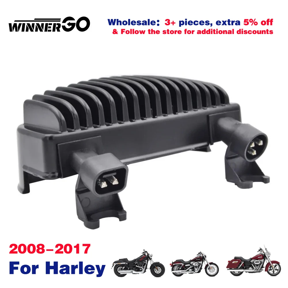 

Voltage Regulator Rectifier for Harley Davidson Dyna Wide Glide FXDWG Low Rider FXDL Street Bob FXDB Fat Bob FXDF 2008-2017 2016